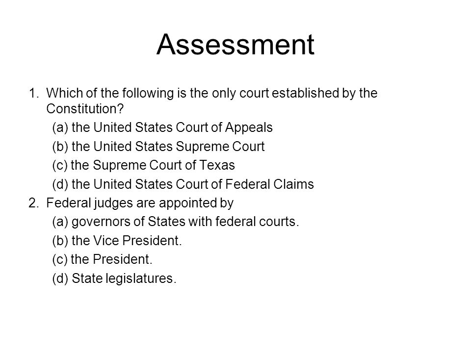 The Federal Court System ppt video online download